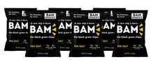 Load image into Gallery viewer, BAM Snacks - Black Gram Chips - Sea Salt (6 pack)