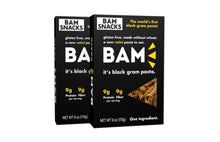 Load image into Gallery viewer, BAM Snacks Black Gram Pasta - Rotini (Pack of 2)