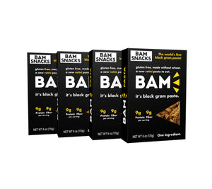 BAM Snacks - Black Gram Pasta - Rotini