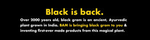 BAM Snacks Black Gram Pasta - Rotini (Pack of 6)