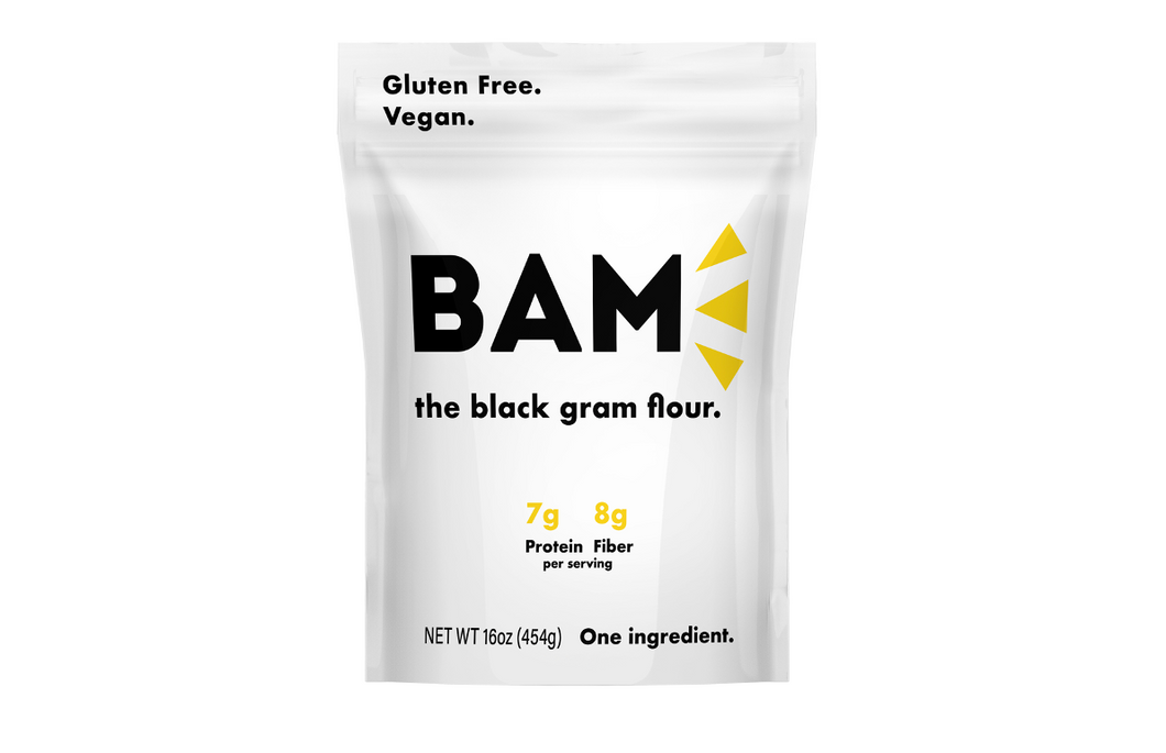 BAM Snacks - Black Gram Flour (16oz)